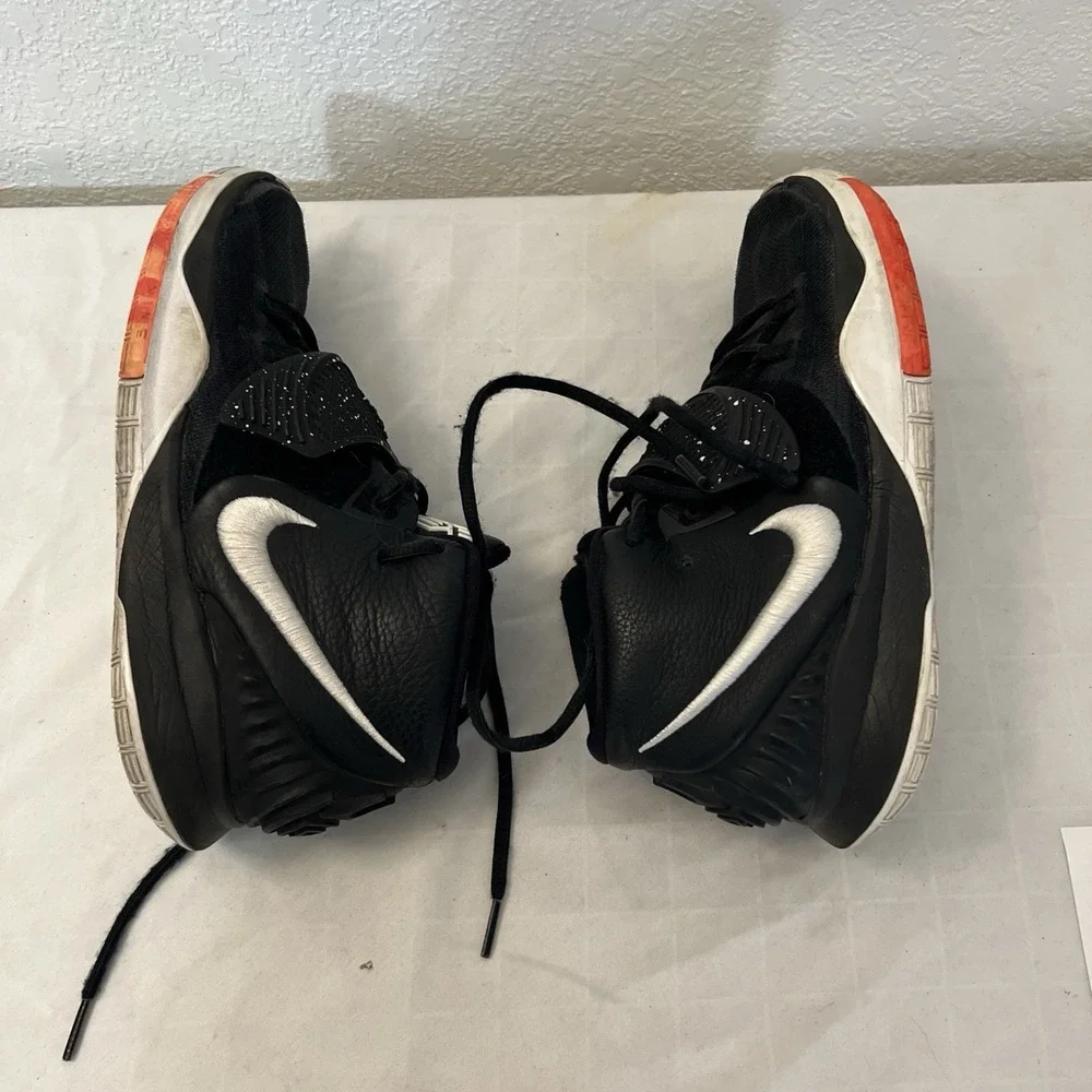 Nike‎ Kyrie 6 GS Basketball Shoes Youth Boys Size 5.5Y Black Sneakers BQ5599-001